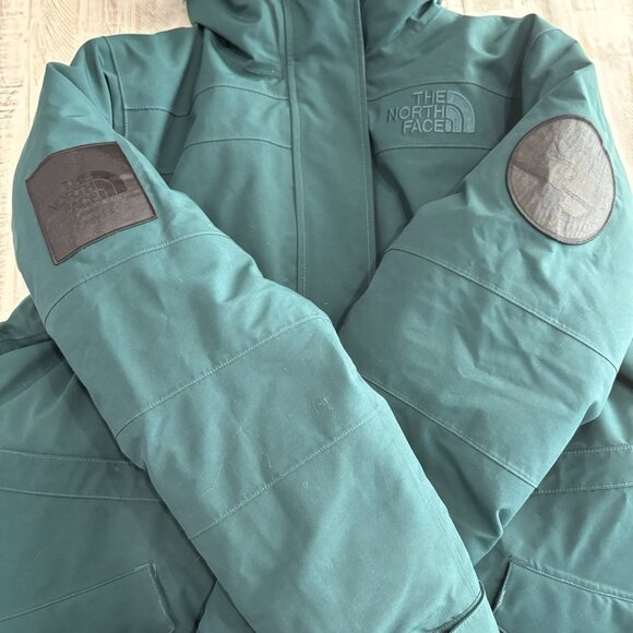 The North Face Expedition Mcmurdo 700 Down Parka Coat XXL Ponderosa Green NWT - Picture 3 of 16